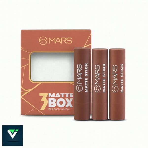 MARS Matte Stick – Browns Shade Box 3 Pcs