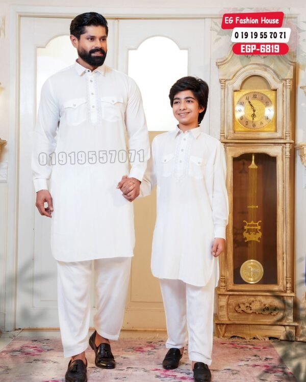 Sultan Kabli Set - White