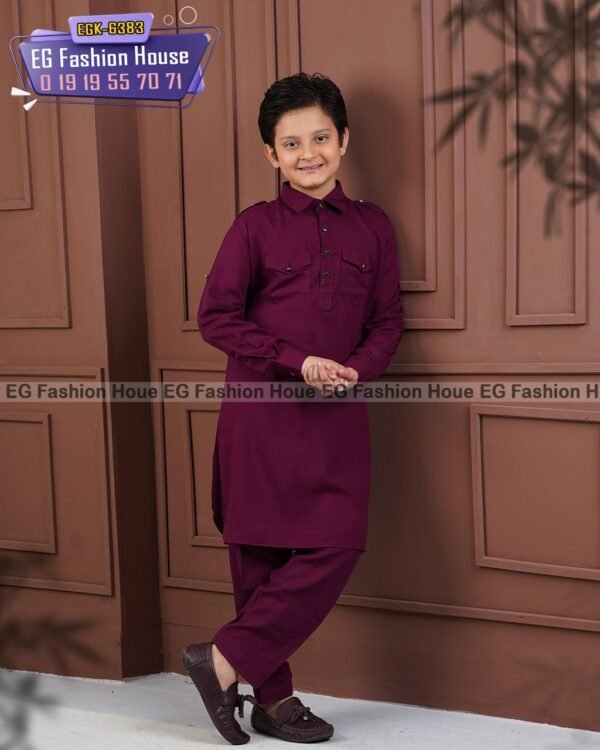 Exclusive Kid's Kabli - Deep Merun