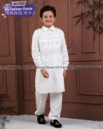 Exclusive Kid's Kabli - White