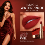 IMAGIC Waterproof Matte Lipstick #10 Chilli 💄🔥