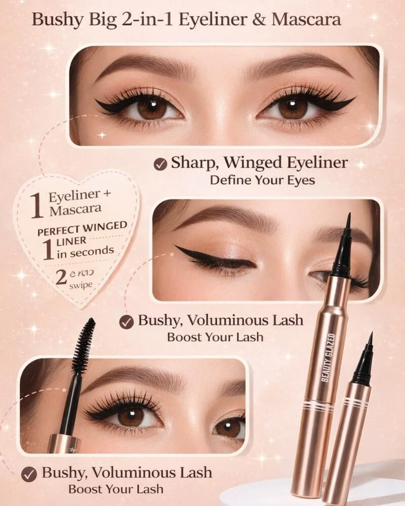 624873516_1423034862578612_3963224931788225558_n-800x1000 Beauty Glazed Bushy Big 2-in-1 Eyeliner & Mascara - Image 1
