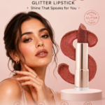 Swiss Beauty More Than Glitter Lipstick -Shade No 06 Twinkle Copper ✨💄