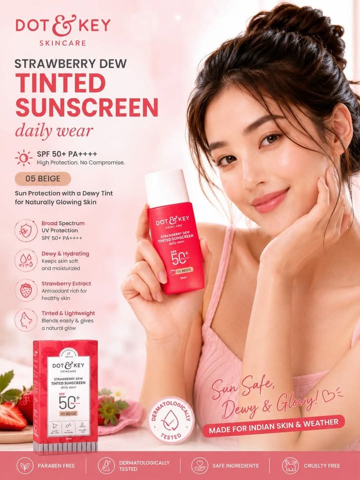 692866561_835534722955887_2039340890238695700_n Dot & Key Strawberry Dew Tinted Sunscreen SPF 50+ PA++++ - Image 1