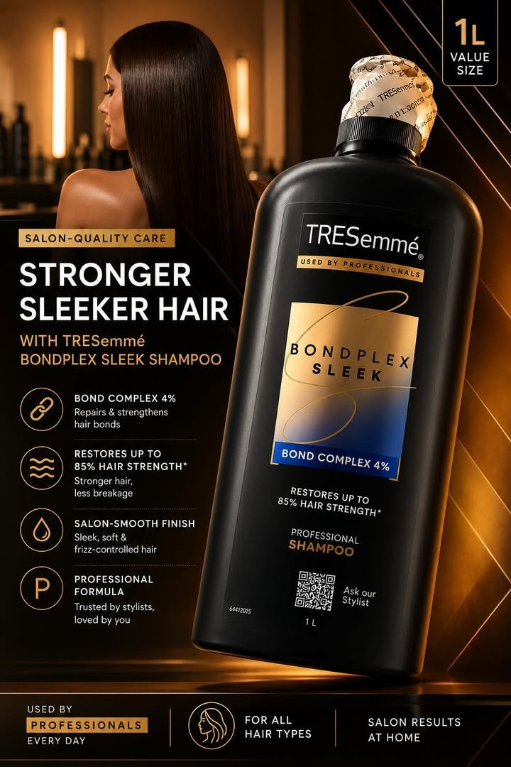711348632_2265246943883387_719630249105040929_n TRESemmé Bondplex Sleek Professional Shampoo (1L) - Image 1