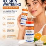 Gluta-C 4x Skin Whitening Face and Body Powder with Kojic Plus+ ✨