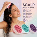 ✨ Scalp Massager: The Ultimate Spa Experience at Home! ✨