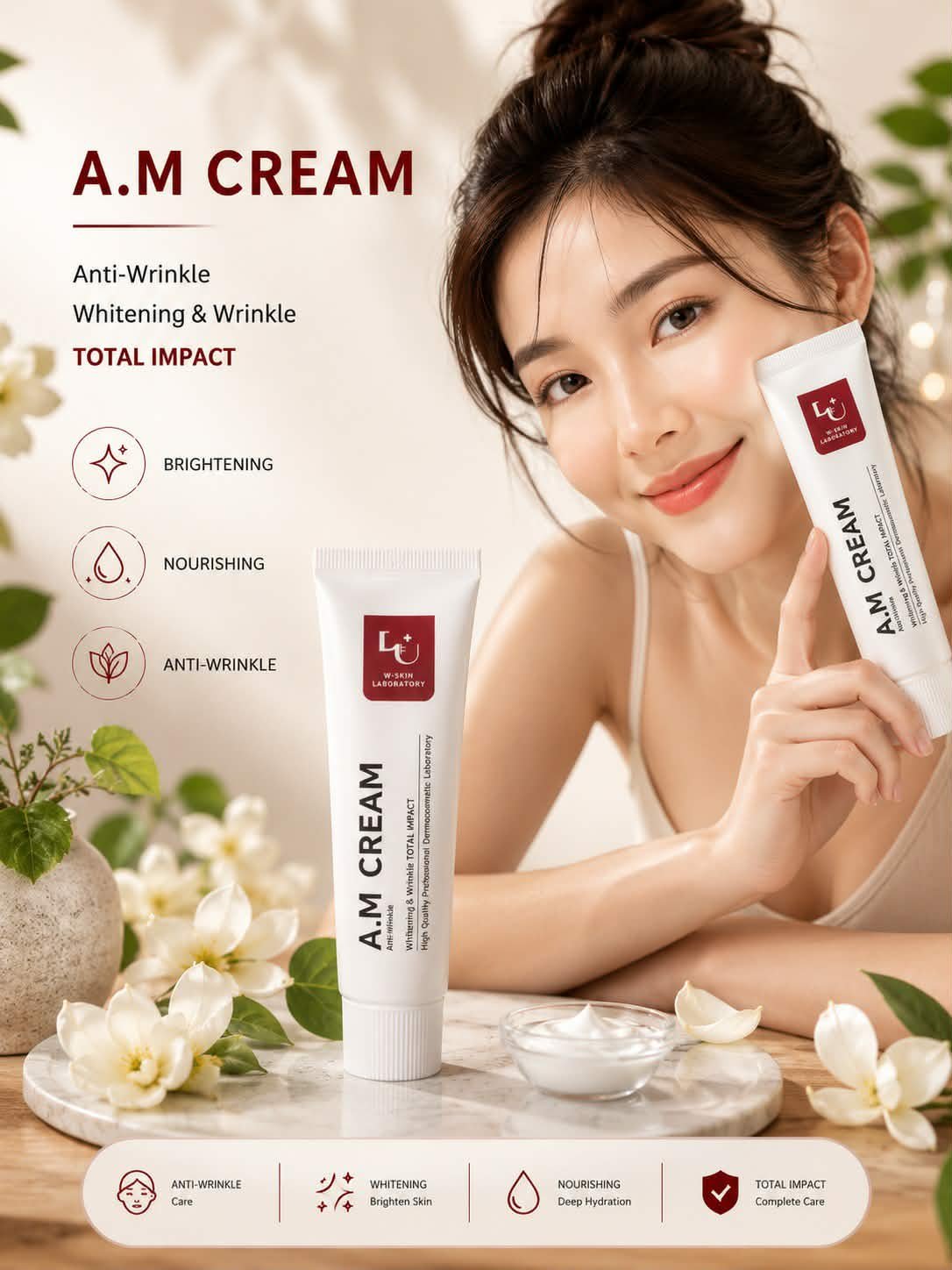 A M Cream W.Skin Laboratory A.M Cream (Anti-Melasma) đ - Image 1