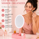 ✨ LED Makeup Mirror Organizer✨