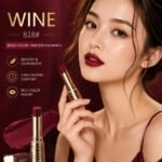 IMAGIC Waterproof Matte Lipstick 💄Shade: 818# Wine 🍷