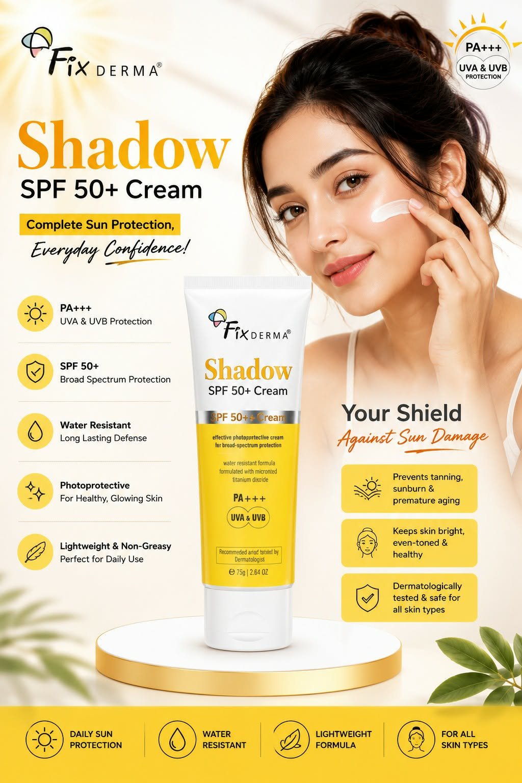 739243113_2863672527311788_653068175004437886_n ☀️ Fixderma Shadow SPF 50+ Cream ☀️ - Image 1