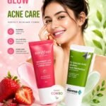 Perfect Skincare Combo: Glow + Acne Care ✨🍓🌿