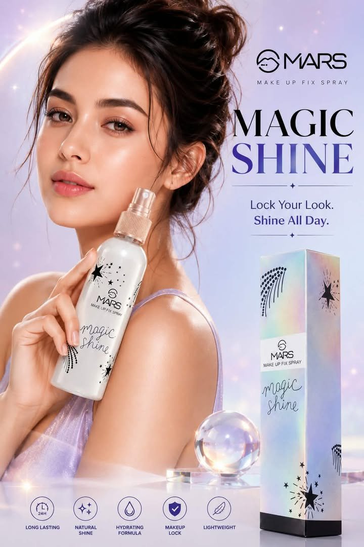740037375_1767528891092674_7352822027982816089_n ✨ MARS Magic Shine Makeup Fix Spray ✨ - Image 1