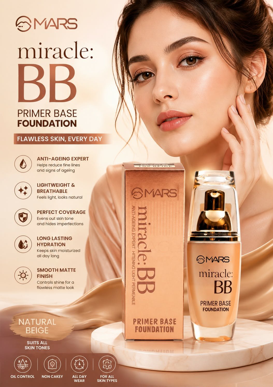 740215284_2044165319824606_6103096070181633632_n MARS Miracle BB Primer Base Foundation ✨ - Image 1