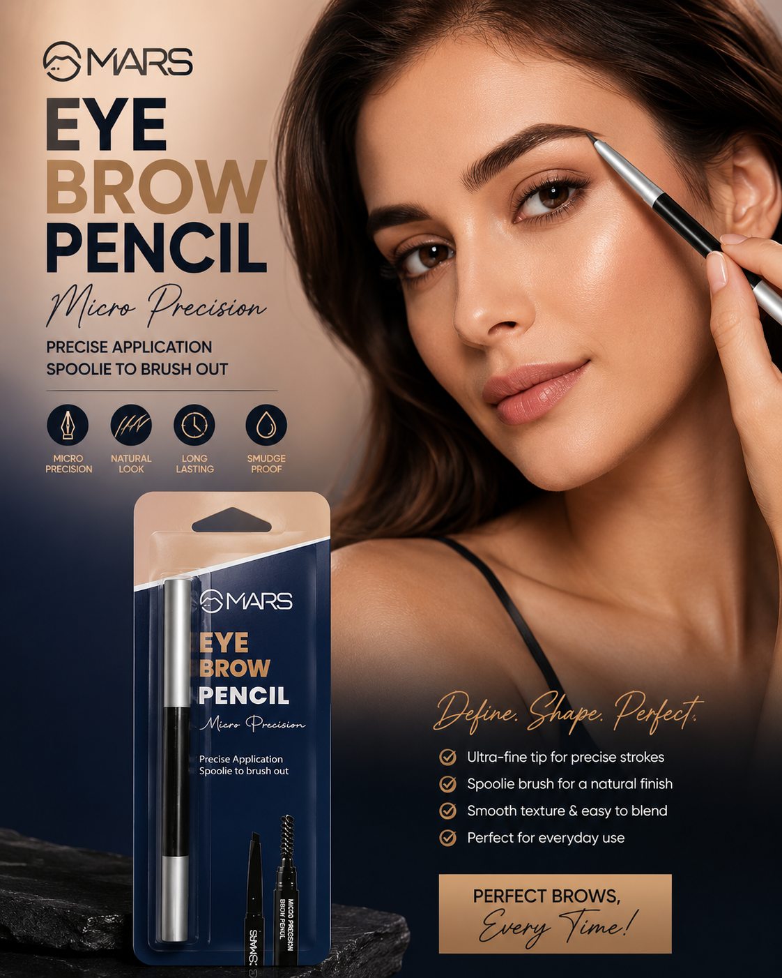 362db049-ee6d-4b3d-8114-47c2bb992a70 ✨ MARS Micro Precision Eye Brow Pencil ✨ - Image 1