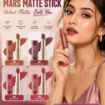 MARS Creamy Matte Lipstick (4 Pcs Combo Set)
