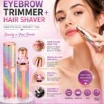 ✨ 2-in-1 Eyebrow Trimmer + Hair Shaver ✨