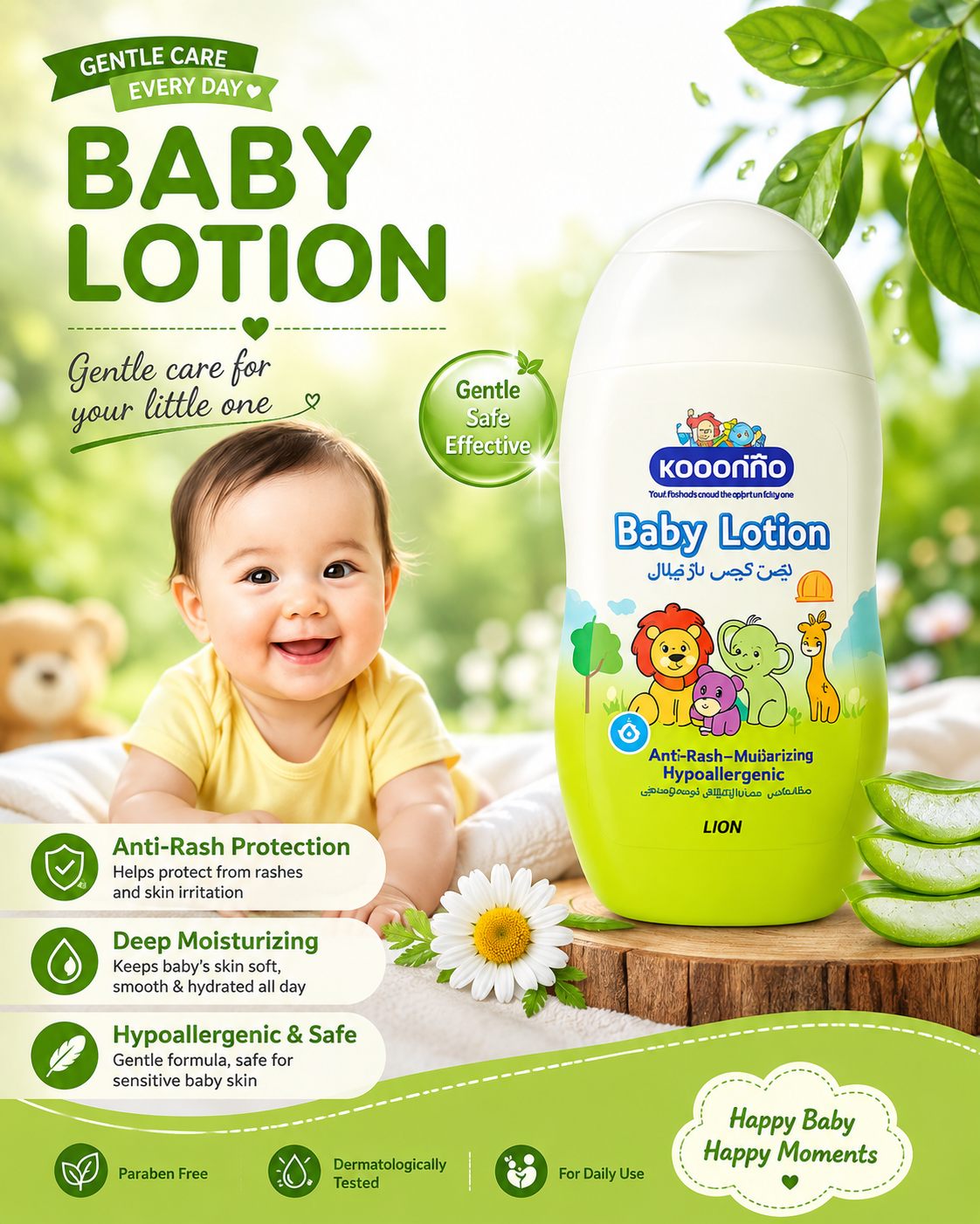f514262b-3156-47e0-850f-5238b80c587f Kodomo Baby Lotion - Image 1