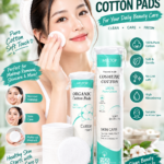 🌟 Meltop Organic Cotton Pads – Pure Cotton, Soft Touch! 🌿80PCS
