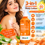 The Derma Co 1% Hyaluronic Moisturizing Sunscreen Body Lotion (SPF 50 PA++++) 🧴✨