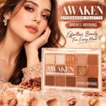 ☕ Swiss Beauty Awaken Eyeshadow Palette – 02 Brewed Morning 🤎