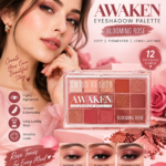 Swiss Beauty Awaken Eyeshadow Palette (Shade: Blooming Rose)