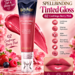 ✨ Swiss Beauty x Harry Potter Spellbinding Tinted Gloss – 02 Confringo Berry Pink ✨